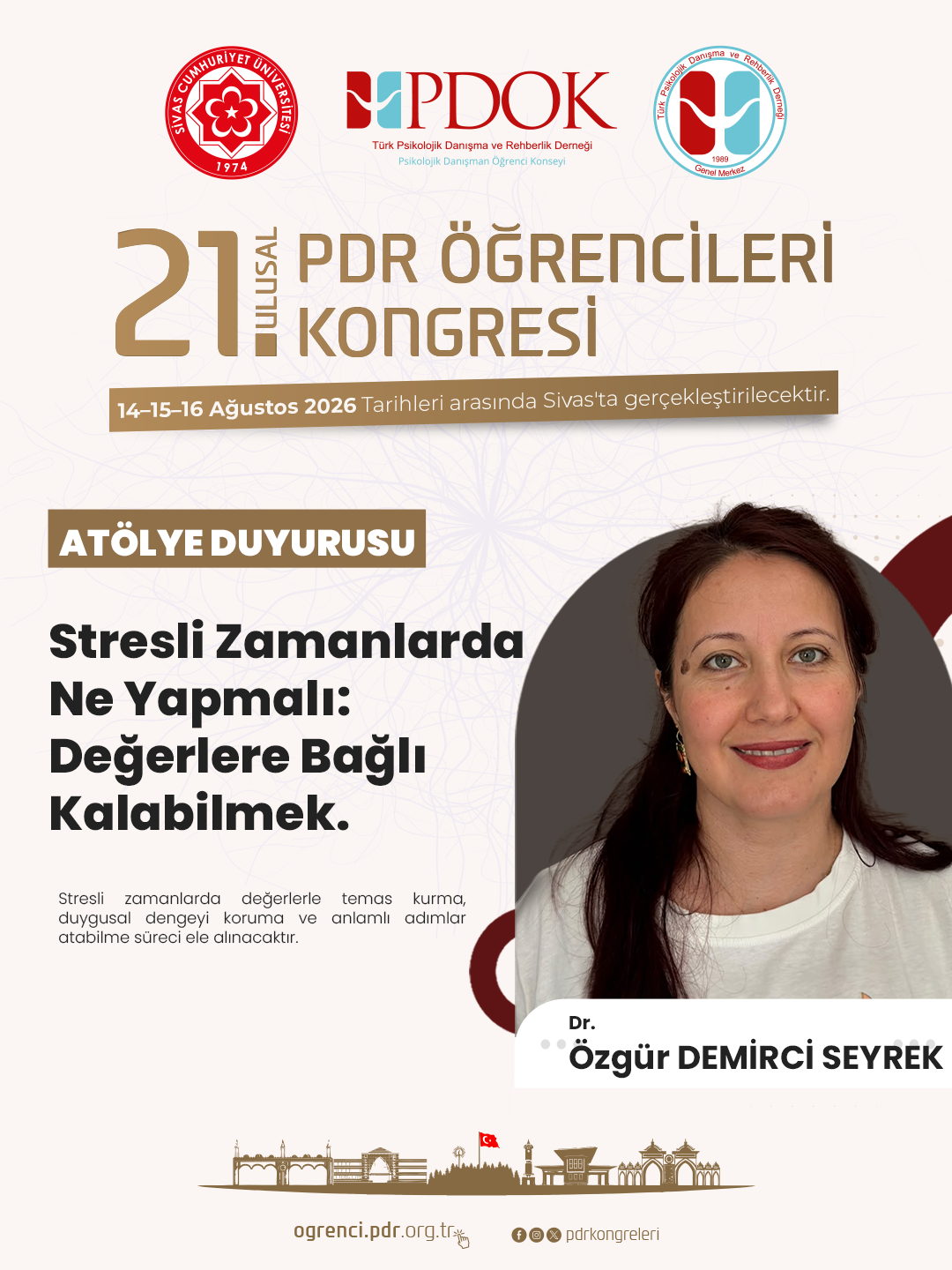 Stresli zamanlarda ne yapmalı:Değerlere bağlı kalabilmek.